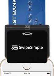 SwipeSimple Mobile Device for Smartphones or Tablets